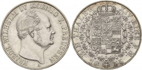 Brandenburg-Preußen
Friedrich Wilhelm IV. 1840-1861 Taler 1855, A-Berlin AKS 76 Jaeger 80 Kahnt 377 Davenport 773 Min. Randfehler, vorzüglich/prägefr...