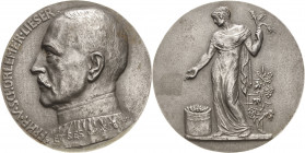 Brandenburg-Preußen
Medaillen Eisengussmedaille o.J. (G. Morin) Auf den preußischen Landwirtschaftsminister Freiherr von Schorlemer-Lieser. Brustbild...