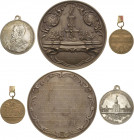 Nürnberg
 Bronzemedaille 1902 (L. Ch. Lauer) Auf die Enthüllung des Neptunbrunnens. Brunnenansicht, seitlich Kartuschen mit zwei Nürnberger Wappen, i...