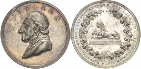 Sachsen-Weimar-Eisenach
Carl August 1775-1828 Silbermedaille 1812 (A. Facius) Auf den 80. Geburtstag Wielands, Widmung der Loge Amalia zu Weimar. Bru...
