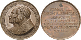 Sachsen-Weimar-Eisenach
Carl Friedrich 1828-1853 Bronzemedaille 1844 (F. Helfricht) 300 Jahre Gymnasium Eisenach. Brustbilder von Johann Friedrich un...