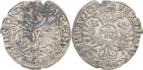 Schwarzburg-Arnstadt und Sondershausen gemeinsam
Gemeinschaftsprägungen 1601-1623 Kipper-12 Kreuzer 1621, A-Arnstadt Die Wappen von Arnstadt, Kletten...