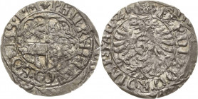 Solms-Lich
Philipp 1613-1631 Kipper-3 Kreuzer 1621, Butzbach oder Nieder-Weisel Mit Titel Ferdinand II. Verprägung Joseph 226 l Fast Stempelglanz