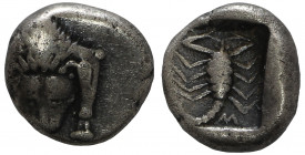 Caria, Mylasa, Obol, Circa 450-400 BC.