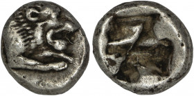 Caria, Mylasa, Hekte - Sixth Stater. Circa 520-490 BC.
