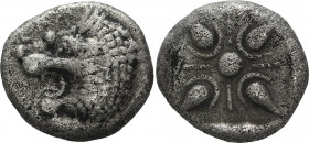 Satraps of Caria, Hekatomnos, Drachm. Circa 392/1-377/6 BC.