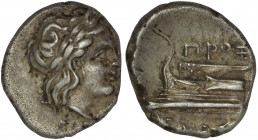 Bithynia, Kios, Hemidrachm. Proxenos, magistrate. Circa 345-315 BC.