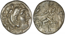 Ionia, Chios, Drachm. In the name and types of Alexander III. Circa 290-275 BC.