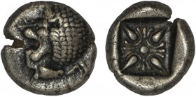Ionia, Miletos, Obol or Hemihekte. Late 6th-early 5th centuries BC.