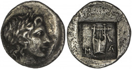 Dynasts of Lycia, Masikytes. AR Hemidrachm, Circa 48-42 BC.