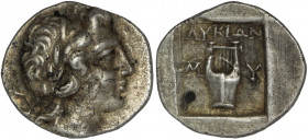 Dynasts of Lycia, Myra. AR Drachm. Circa 167-81 BC.