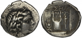 Dynasts of Lycia, Phaselis. AR Drachm. Circa 84-77 BC.