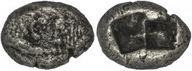 Kings of Lydia, Kroisos. Sardes, AR 1/3 Stater. Circa 560-550 BC.