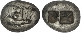 Kings of Lydia, Kroisos. Sardes, Ar Stater, Circa 560-546 BC.