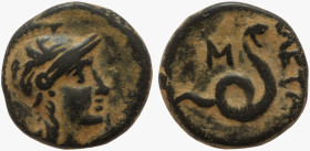 Mysia, Pergamum. Philetairos. AE 15. Struck 158-138 BC.