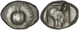 Pamphylia, Side. AR Stater. Circa 460-430 BC.