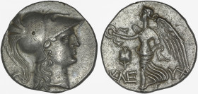 Pamphylia, Side. AR Tetradrachm. Circa 183-175 BC.