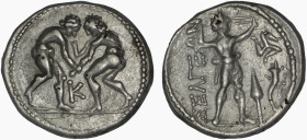 Pisidia, Selge. AR Stater. Circa 325-250 BC.