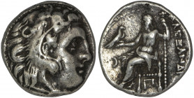Kings of Macedon, Antigonos I Monophthalmos. AR Drachm, Kolophon. Circa 310-301 BC.