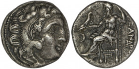 Kings of Macedon, Antigonos I Monophthalmos. AR Drachm. Kolophon, Circa 310-301 BC.