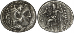 Kings of Macedon, Antigonos I Monophthalmos. 320-305 BC. AR Drachm. Kolophon, Circa 310-301 BC.