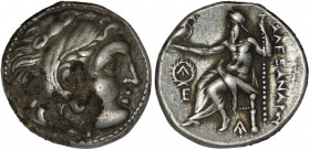 Kings of Macedon, Alexander III 'the Great'. AR Drachm. Magnesia Circa 318-301 BC.
