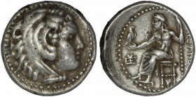Kings of Macedon, Alexander III 'the Great'. 336-323 BC. AR Drachm. Sardes. Circa 323 - 319.