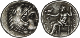 Kings of Macedon, Philip III Arrhidaios. 323-317 BC. Sardes. AR Drachm. Struck under Menander or Kleitos. Circa 322-319/8 BC.