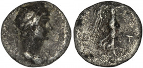 Kings of Cappadocia, Caesaraea-Eusebia. Hadrian, AR Hemidrachm. Circa 120-121.