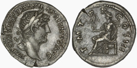 Hadrian, AD 117-138. Rome AR Denarius.
