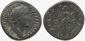 Antoninus Pius, as Augustus (AD 138-161). AE sestertius. Rome, AD 160-161.