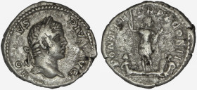 Caracalla 198-217. AR Denarius. Rome, AD 207.