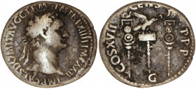 Ionia. Ephesos. Domitian AD 81-96. Struck AD 95Cistophoric tetradrachm AR