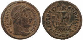 Constantine I BI Nummus. Constantinople, AD 327-328.