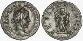 Geta, 209-211. AR Denarius , Rome, 211.