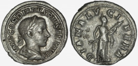 Gordian III, 238-244. AR Denarius , Rome, 240.