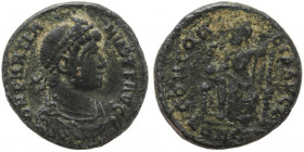 Gratian, 367-383. AE.Follis , Kyzikos, 1st officina, 378-383.