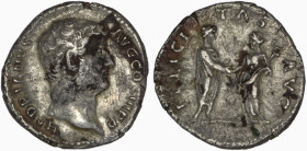 Hadrian. 117-138. AR Denarius . Rome. 133-135.