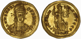 Honorius, 393 – 423. AV Solidus, Constantinopolis 402-403.