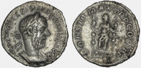 Macrinus 217-218. AR.Denarius. Rome.