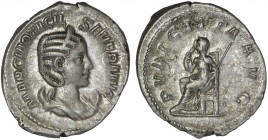 Otacilia Severa. AR Antoninianus, 244-249. Rome, 245