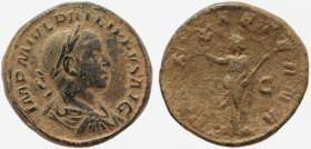 Philip II (247-249), Sestertius, Rome, 247-9. AE.