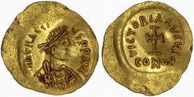 Heraclius, 610-641. AV Tremissis , Constantinople,6th officina, 610-613.