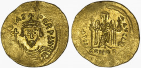 Phocas, 602-610. AV Solidus , Constantinopolis, 607-610.