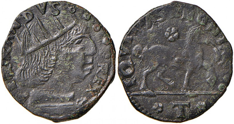 Aquila. Ferdinando I d’Aragona (1458-1494). Cavallo AE gr. 2,00. D.A. 104. MIR 9...