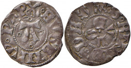 Ascoli. Eugenio IV (1431-1447). Bolognino AG gr. 0,95. Muntoni 25 var. I. Mazza 89. Berman 310. MIR 312/2. Più di BB