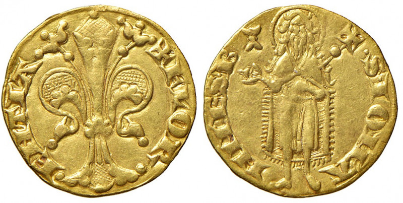Firenze. Repubblica sec. XIII-1532. Fiorino (IV serie, 1267-1303; segno: coppa) ...