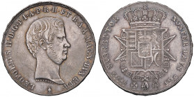 Firenze. Leopoldo II di Lorena (1824-1859). Francescone 1846 AG. Pagani 116. MIR 449/2. Buon BB