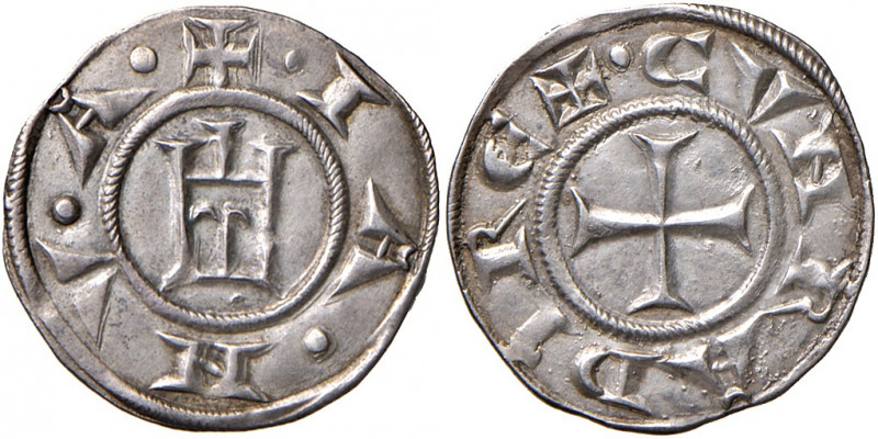 Genova. Repubblica (1139-1339). Grosso da 6 denari AG gr. 1,68. Lunardi 4. MIR 1...