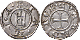 Genova. Repubblica (1139-1339). Grosso da 6 denari AG gr. 1,68. Lunardi 4. MIR 12. SPL